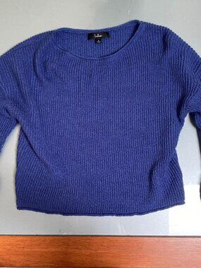 Lulus Women's Blue Sweater